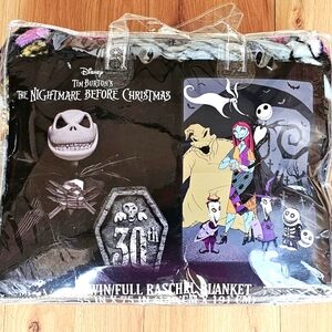 THE NIGHTMARE BEFORE CHRISTMAS TWIN/ FULL SIZE BLANKET